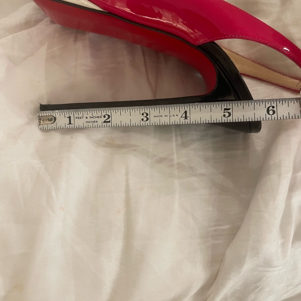 Christian Louboutin Peep Toe Slingbacks - Picture 14 of 14